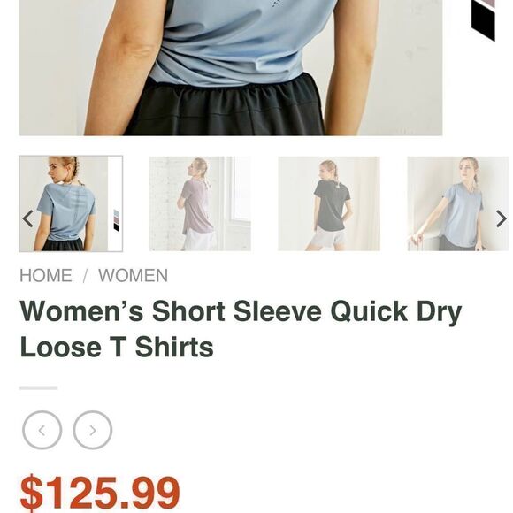 ZELLA Women’s Short Sleeve Quick Dry Loose T Shirt SIZE SMALL - Picture 1 of 6